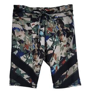 Free People Movement Long Line Multi Color Shorts Leggings Medium